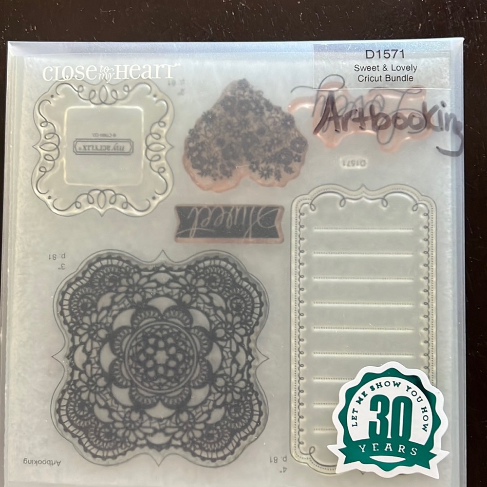 Close to my Heart stamp set Sweet & Lovely (coordinates w/Cricut Artistry)